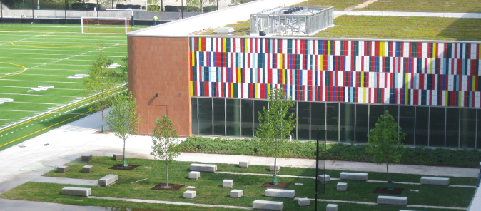 JRA_Back of the Yards HS_Aerial of Cafeteria